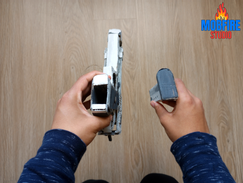 cardboard desert eagle