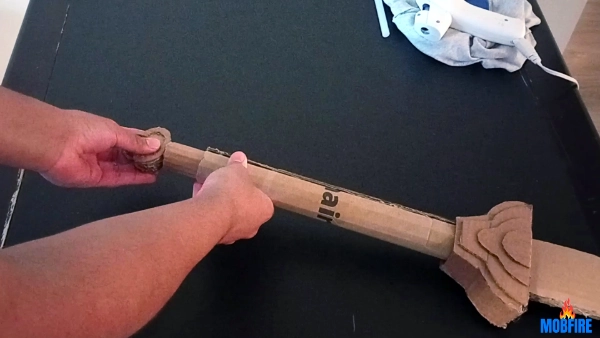 Diy tutorial building the pommel inspired by Rumi's sword in Kpop Demon Hunters.
