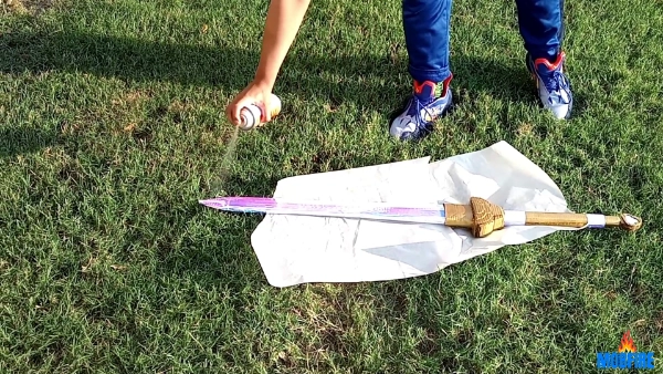 Diy tutorial sealing project inspired by Rumi's sword in Kpop Demon Hunters.
