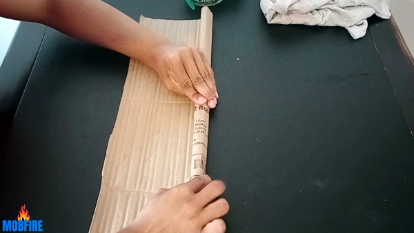 Mira's Weapon /Curved Moon Sword Cardboard Diy Tutorial Handle